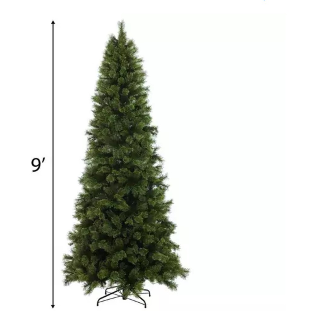 Green Holiday Christmas Tree